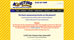 Desktop Screenshot of addictingpretzels.com